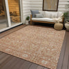 Piper Looms Chantille Global ACN1133 Coral Machine Washable Area Rug Outdoor Lifestyle Image Feature