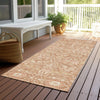 Piper Looms Chantille Global ACN1133 Coral Machine Washable Area Rug Runner Outdoor Lifestyle Image Feature
