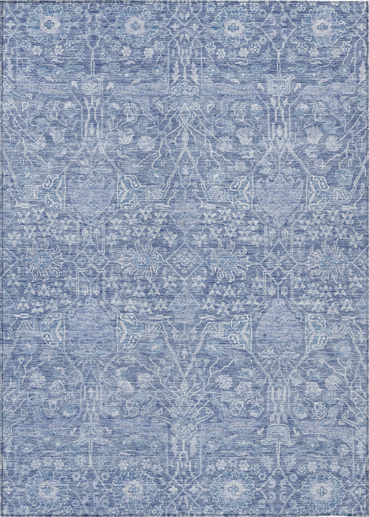 Piper Looms Chantille Global ACN1133 Denim Machine Washable Area Rug main image