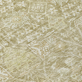 Piper Looms Chantille Global ACN1133 Taupe Machine Washable Area Rug Swatch Image