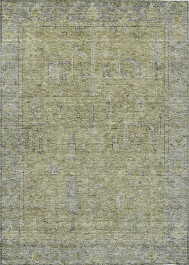 Piper Looms Chantille Global ACN1135 Aloe Machine Washable Area Rug main image