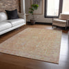 Piper Looms Chantille Global ACN1135 Coral Machine Washable Area Rug Lifestyle Image Feature