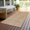 Piper Looms Chantille Global ACN1135 Coral Machine Washable Area Rug Runner Outdoor Lifestyle Image Feature