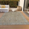 Piper Looms Chantille Global ACN1135 Tan Machine Washable Area Rug Outdoor Lifestyle Image Feature
