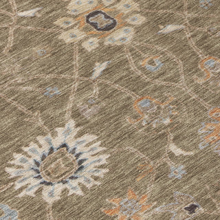 Piper Looms Chantille Global ACN1137 Brown Machine Washable Area Rug Swatch Image