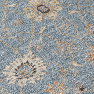 Piper Looms Chantille Global ACN1137 Denim Machine Washable Area Rug Swatch Image