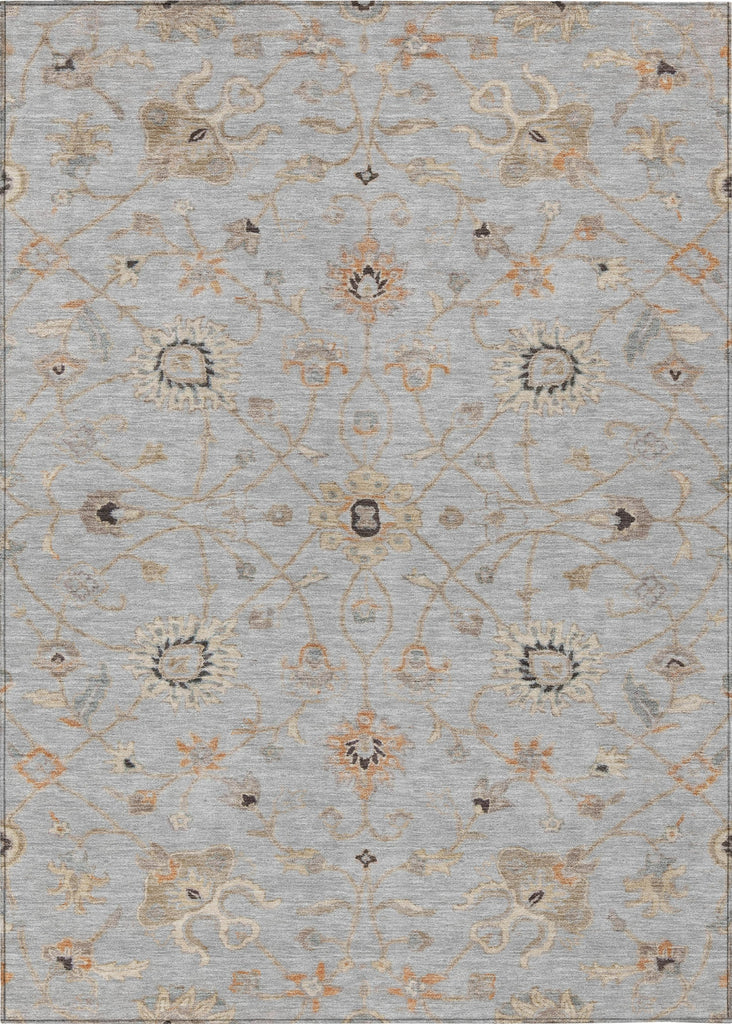 Piper Looms Chantille Global ACN1137 Gray Machine Washable Area Rug main image