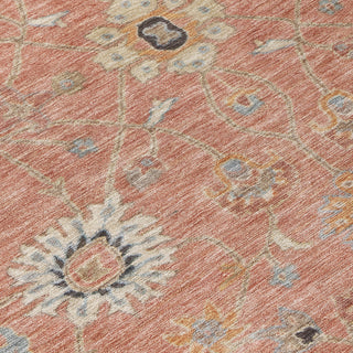 Piper Looms Chantille Global ACN1137 Pink Machine Washable Area Rug Swatch Image
