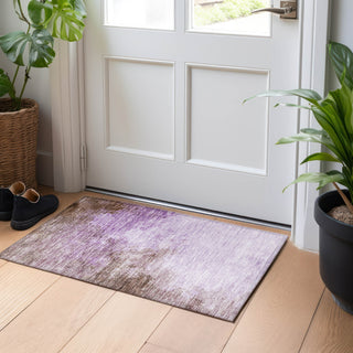 Piper Looms Chantille Watercolors ACN1138 Lavender Machine Washable Area Rug Scatter Lifestyle Image Feature