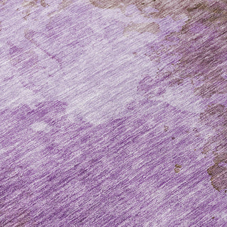 Piper Looms Chantille Watercolors ACN1138 Lavender Machine Washable Area Rug Swatch Image