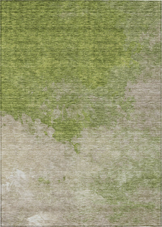 Piper Looms Chantille Watercolors ACN1138 Olive Machine Washable Area Rug main image