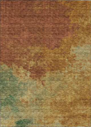 Piper Looms Chantille Watercolors ACN1138 Paprika Machine Washable Area Rug main image