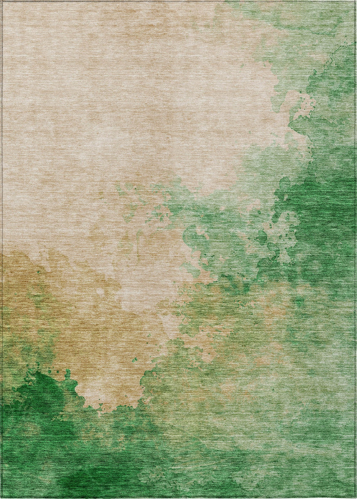 Piper Looms Chantille Watercolors ACN1138 Peach Machine Washable Area Rug main image