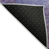 Piper Looms Chantille Watercolors ACN1138 Purple Machine Washable Area Rug Backing Image