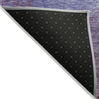 Piper Looms Chantille Watercolors ACN1138 Purple Machine Washable Area Rug Backing Image