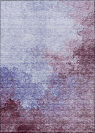 Piper Looms Chantille Watercolors ACN1138 Purple Machine Washable Area Rug main image