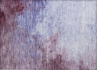 Piper Looms Chantille Watercolors ACN1138 Purple Machine Washable Area Rug Scatter Main Image