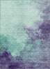 Piper Looms Chantille Watercolors ACN1138 Seafoam Machine Washable Area Rug main image