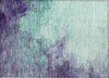 Piper Looms Chantille Watercolors ACN1138 Seafoam Machine Washable Area Rug Scatter Main Image