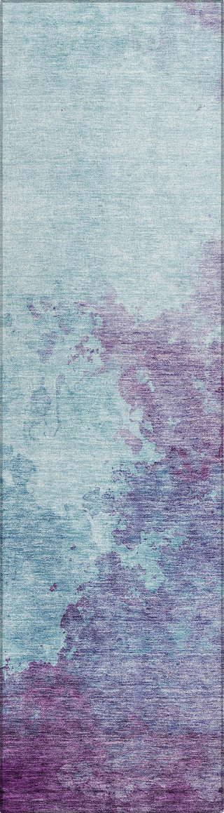 Piper Looms Chantille Watercolors ACN1138 Sky Machine Washable Area Rug Runner Main Image