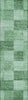Piper Looms Chantille Geometric ACN1139 Green Machine Washable Area Rug Runner Main Image