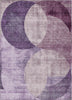 Piper Looms Chantille Geometric ACN1140 Purple Machine Washable Area Rug main image