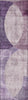 Piper Looms Chantille Geometric ACN1140 Purple Machine Washable Area Rug Runner Main Image