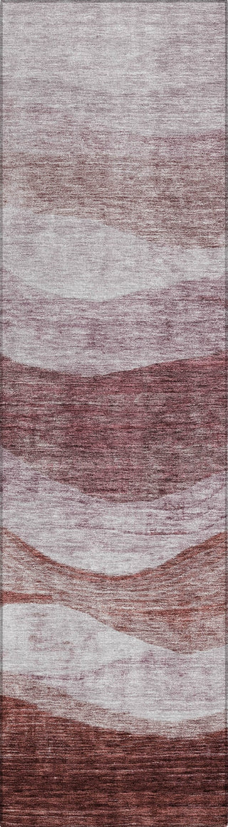 Piper Looms Chantille Swirls ACN1141 Blush Machine Washable Area Rug Runner Main Image