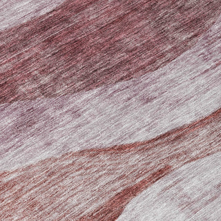 Piper Looms Chantille Swirls ACN1141 Blush Machine Washable Area Rug Swatch Image