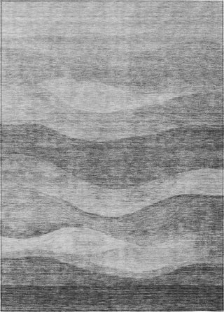 Piper Looms Chantille Swirls ACN1141 Gray Machine Washable Area Rug main image
