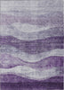 Piper Looms Chantille Swirls ACN1141 Lavender Machine Washable Area Rug main image