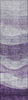 Piper Looms Chantille Swirls ACN1141 Lavender Machine Washable Area Rug Runner Main Image