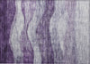 Piper Looms Chantille Swirls ACN1141 Lavender Machine Washable Area Rug Scatter Main Image