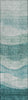 Piper Looms Chantille Swirls ACN1141 Seafoam Machine Washable Area Rug Runner Main Image