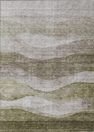 Piper Looms Chantille Swirls ACN1141 Taupe Machine Washable Area Rug main image