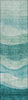Piper Looms Chantille Swirls ACN1141 Teal Machine Washable Area Rug Runner Main Image