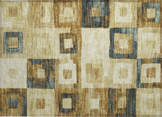 Piper Looms Chantille Geometric ACN1142 Beige Machine Washable Area Rug Scatter Main Image