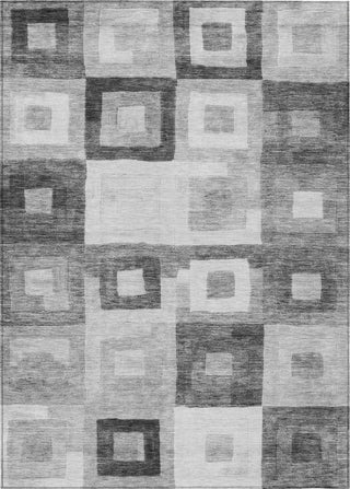 Piper Looms Chantille Geometric ACN1142 Gray Machine Washable Area Rug main image