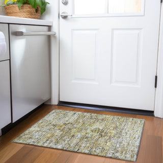 Piper Looms Chantille Global ACN1143 Aloe Machine Washable Area Rug Scatter Lifestyle Image Feature