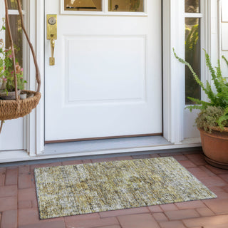 Piper Looms Chantille Global ACN1143 Aloe Machine Washable Area Rug Scatter Outdoor Lifestyle Image Feature