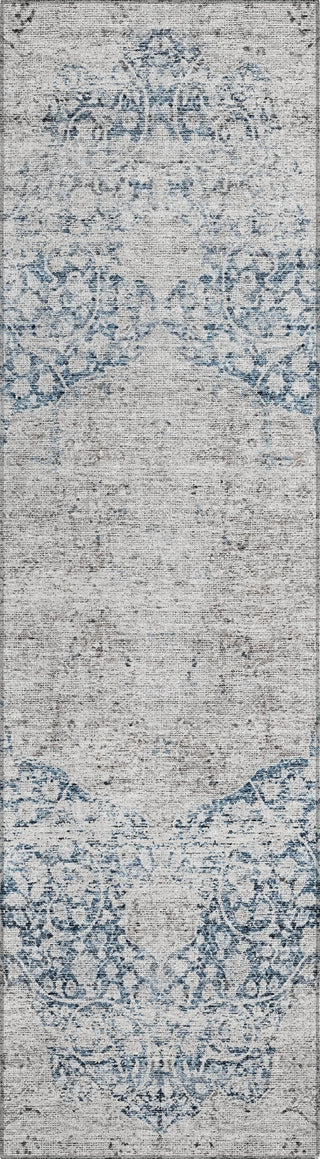 Piper Looms Chantille Global ACN1146 Blue Machine Washable Area Rug Runner Main Image