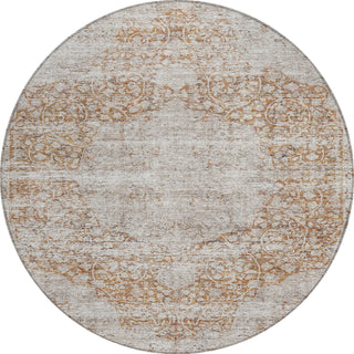 Piper Looms Chantille Global ACN1146 Copper Machine Washable Area Rug Round Main Image