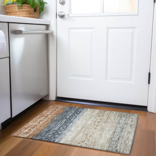 Piper Looms Chantille Global ACN1147 Brown Machine Washable Area Rug Scatter Lifestyle Image Feature