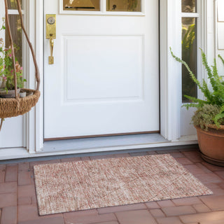 Piper Looms Chantille Moroccan ACN1148 Pink Machine Washable Area Rug Scatter Outdoor Lifestyle Image Feature
