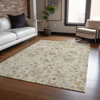 Piper Looms Chantille Moroccan ACN1149 Beige Machine Washable Area Rug Lifestyle Image Feature