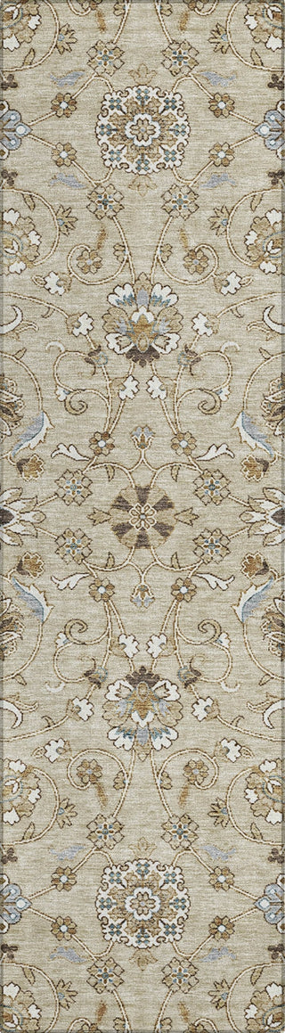 Piper Looms Chantille Moroccan ACN1149 Beige Machine Washable Area Rug Runner Main Image