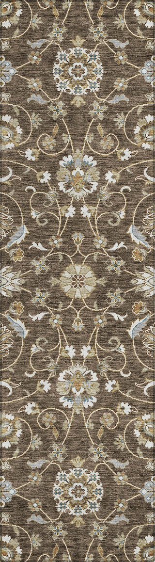 Piper Looms Chantille Moroccan ACN1149 Chocolate Machine Washable Area Rug Runner Main Image
