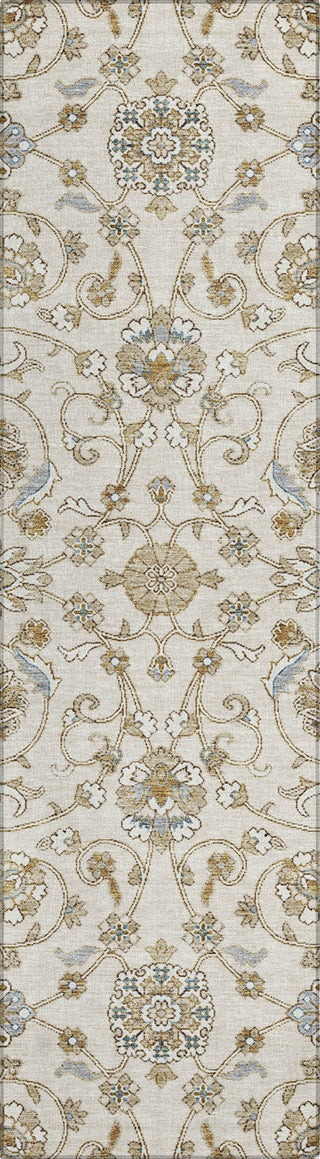 Piper Looms Chantille Moroccan ACN1149 Ivory Machine Washable Area Rug Runner Main Image
