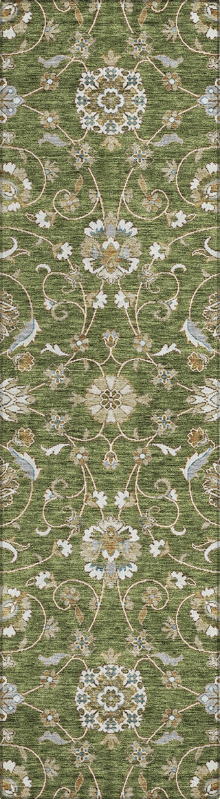 Piper Looms Chantille Moroccan ACN1149 Olive Machine Washable Area Rug Runner Main Image