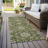 Piper Looms Chantille Moroccan ACN1149 Olive Machine Washable Area Rug Runner Outdoor Lifestyle Image Feature